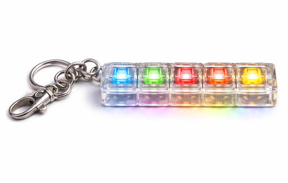 GlowClick LED Fidget Key Chain
